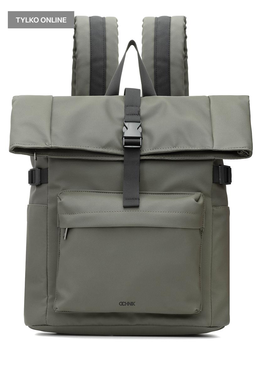 Large khaki backpack PLCMN-0015-55(Z25)