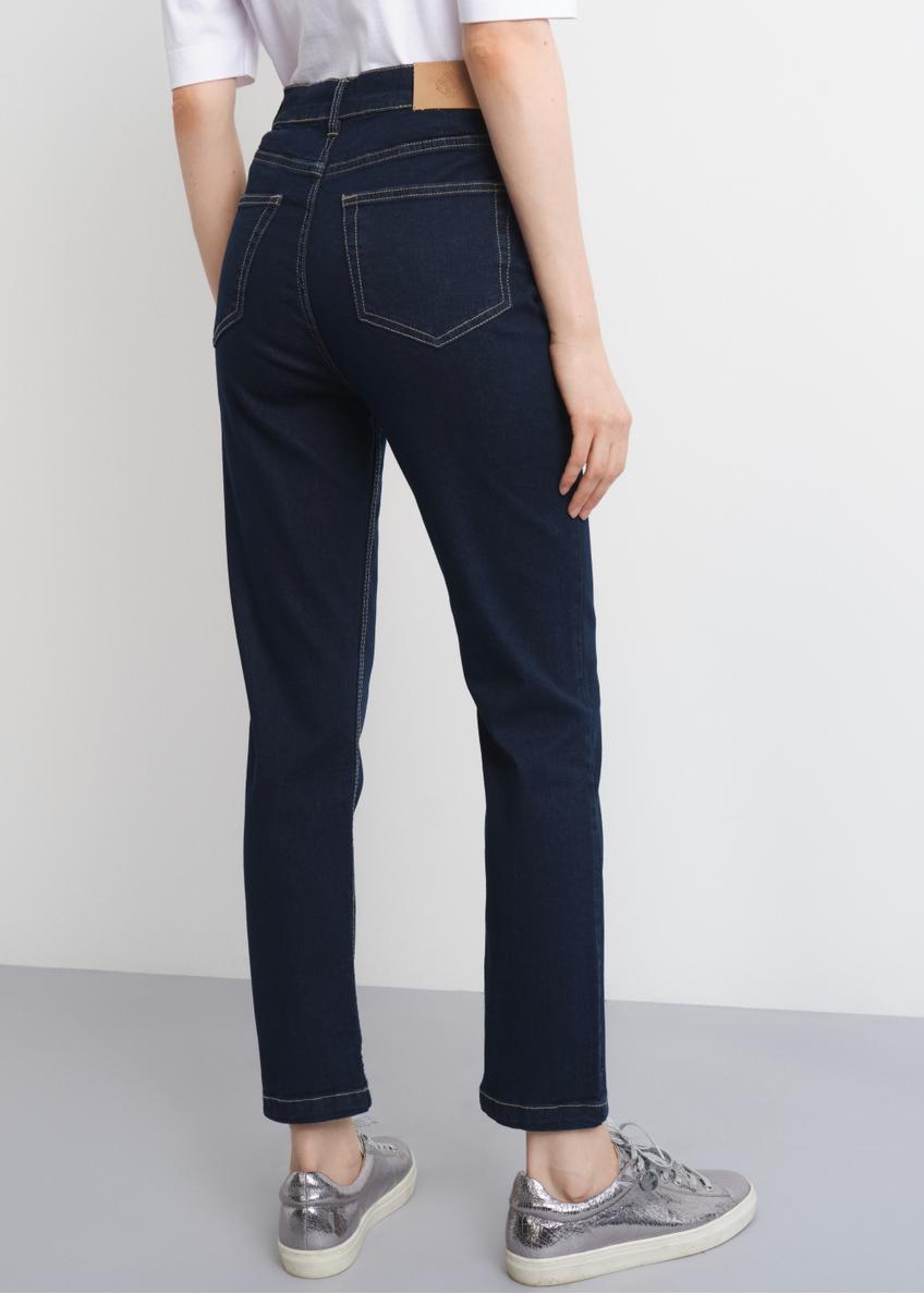 Navy blue women's pants JEADT-0008-69(W23)