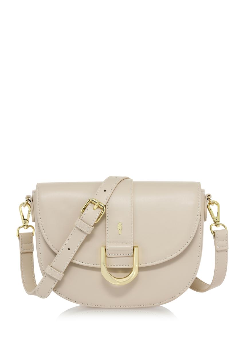 Women's cream postbag TOREC-0879-12(W24)-07