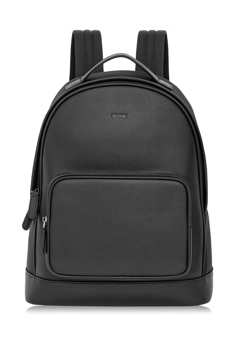 Black large men's backpack TORMN-0361-99(W25)