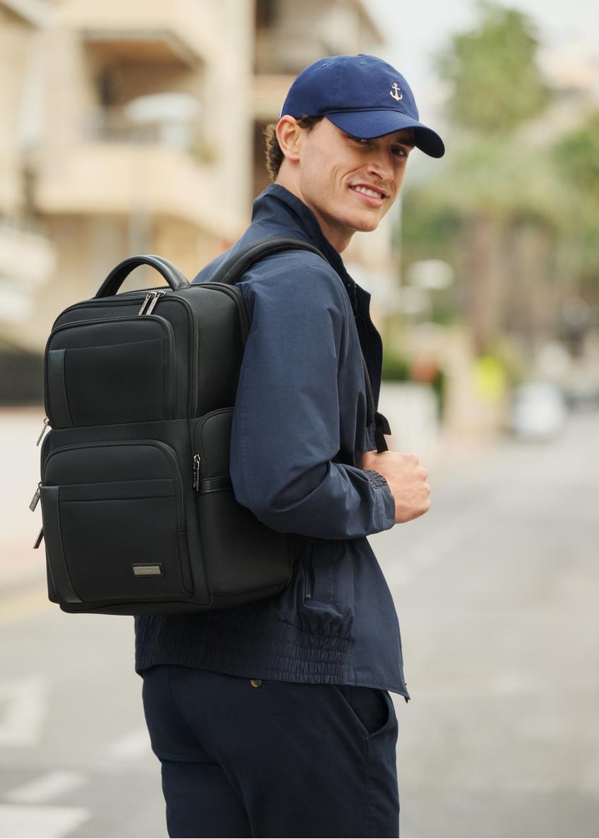 Black men's backpack TORMN-0406-99(W26)