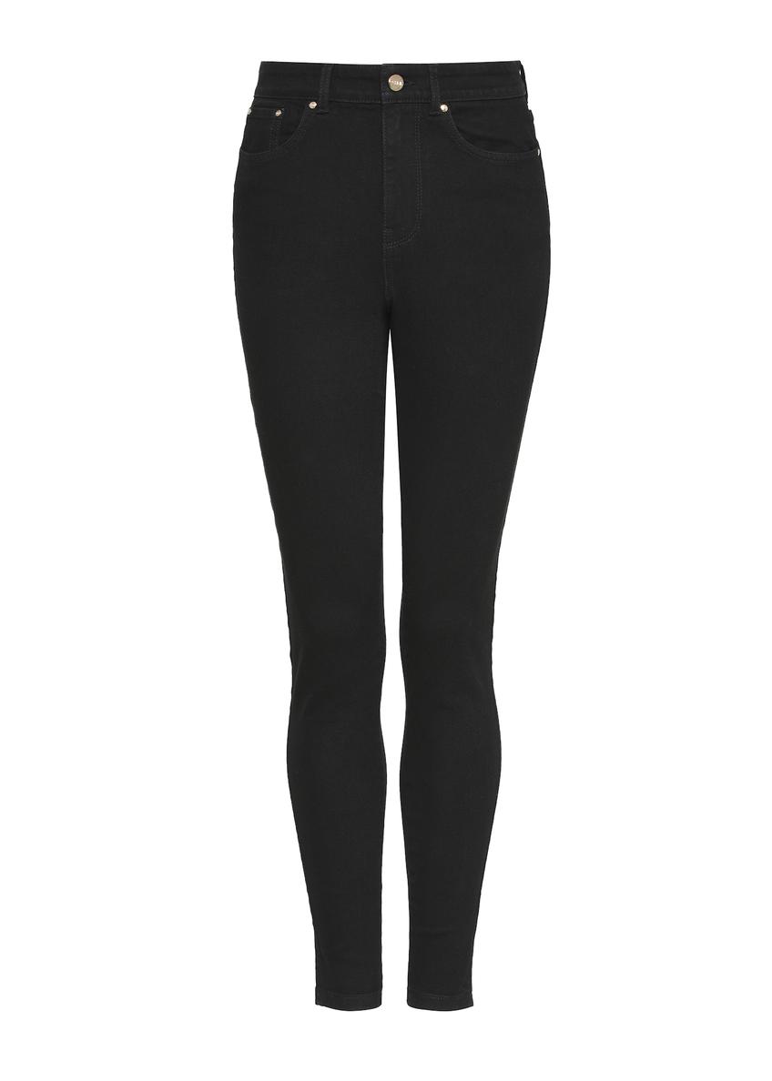 Black women's denim pants JEADT-0010A-99(Z25)