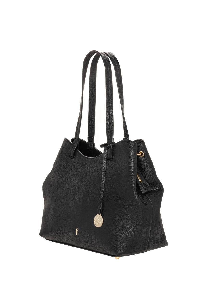 Black women's shopper bag TOREC-1318-9I(Z26)