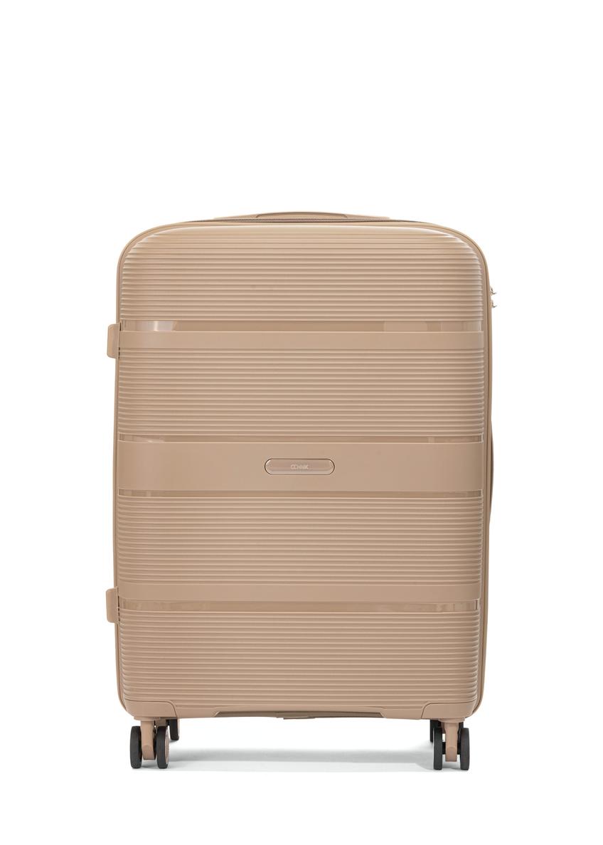 Medium suitcase on wheels WALPP-0022-86-24(W25)-01