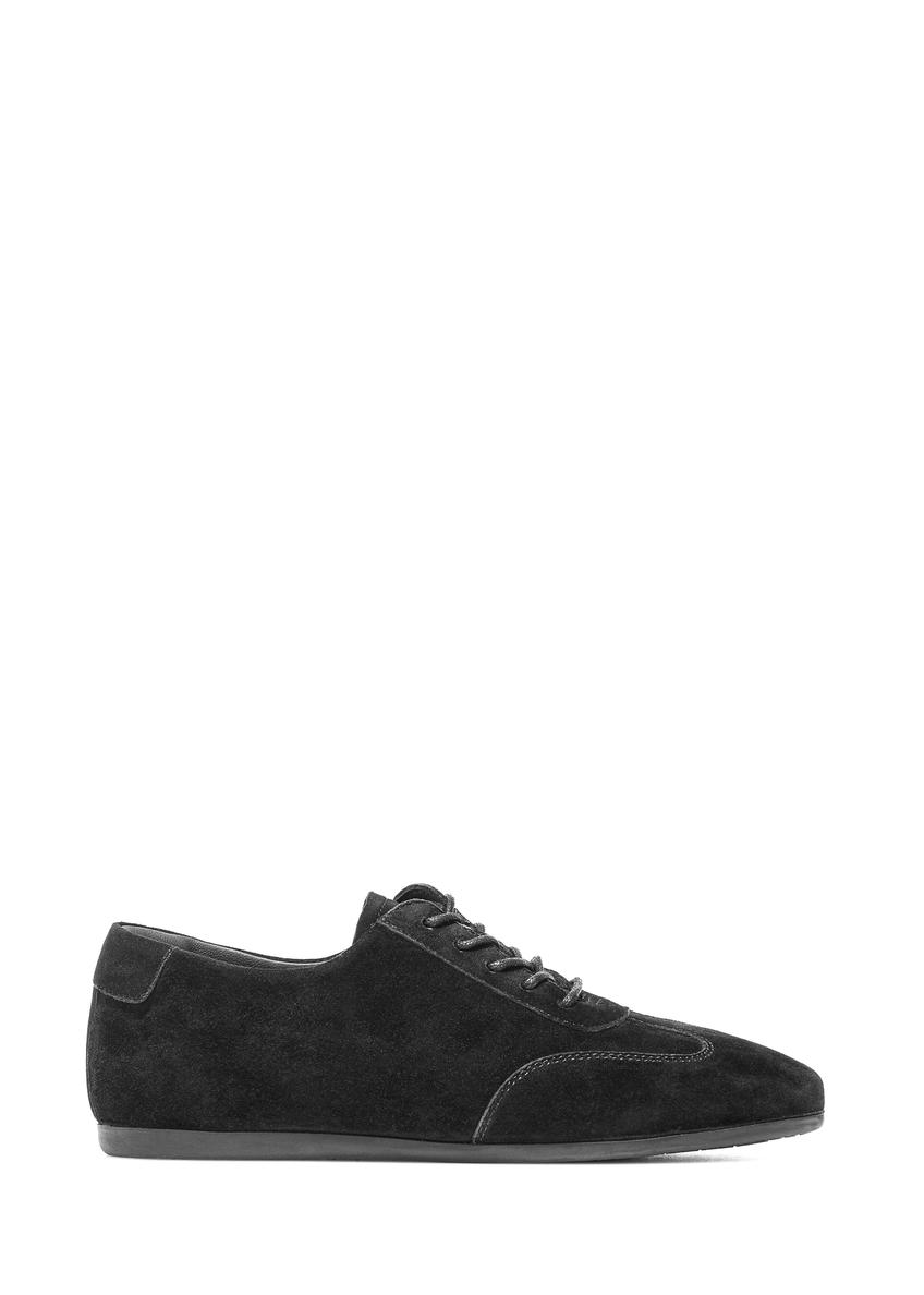 Women's leather shoes in black BUTYD-1215-99(Z25)