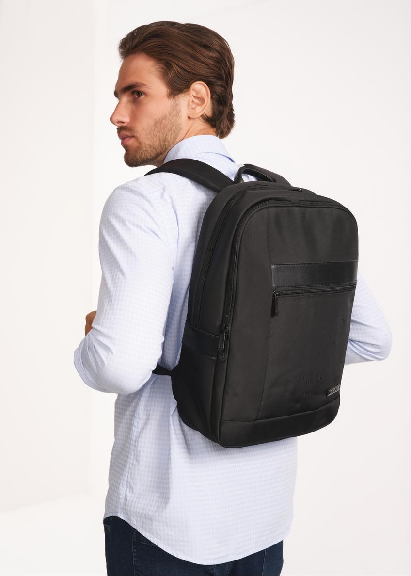 Black men's backpack PLCMN-0001A-99(Z23)