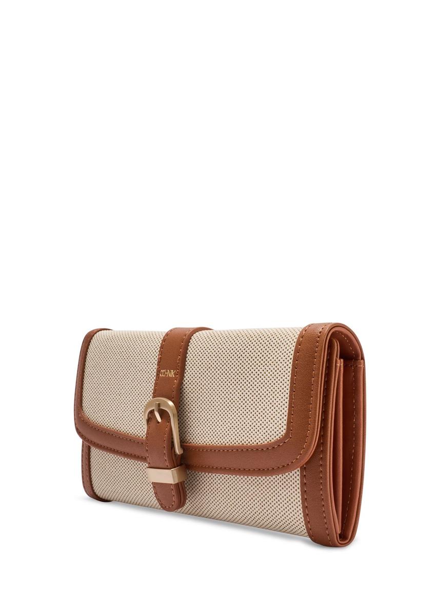 Large beige women's wallet POREC-0432-0P(W26)