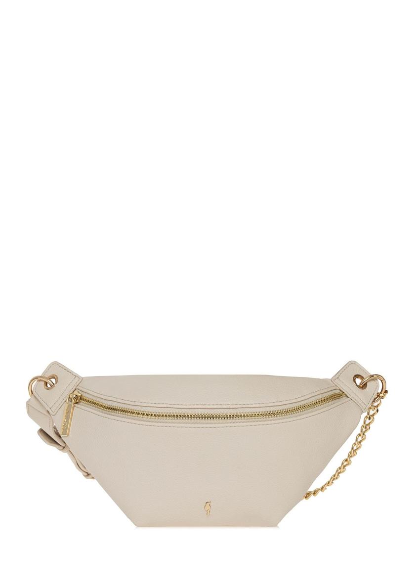 Cream-colored women's bag TOREC-0788B-12(W25) - front view on white background.