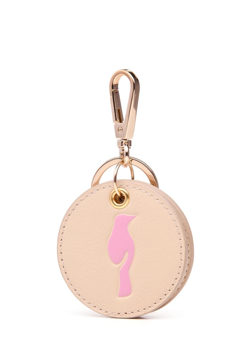 Cream keychain with mirror BRELOK-0216-16(Z25)