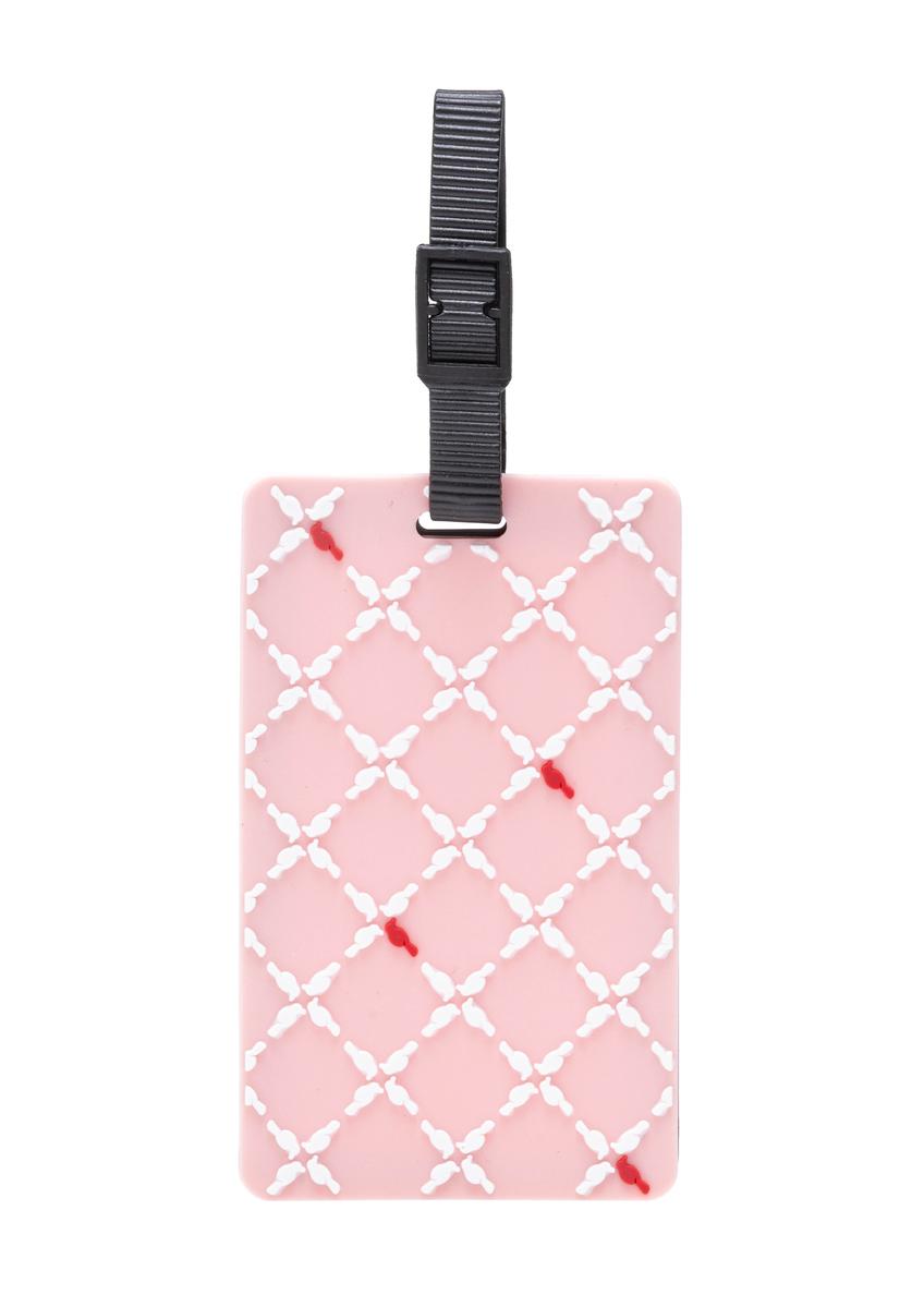 Luggage tag AW-012-0007-34(W25), front view of the product on a white background.