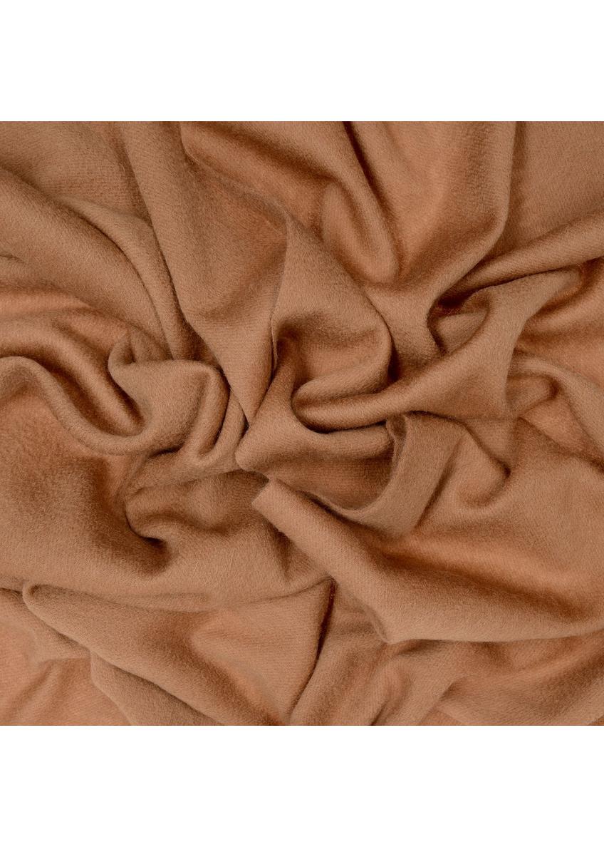 Wool caramel scarf for women SZADT-0092-24(Z25)