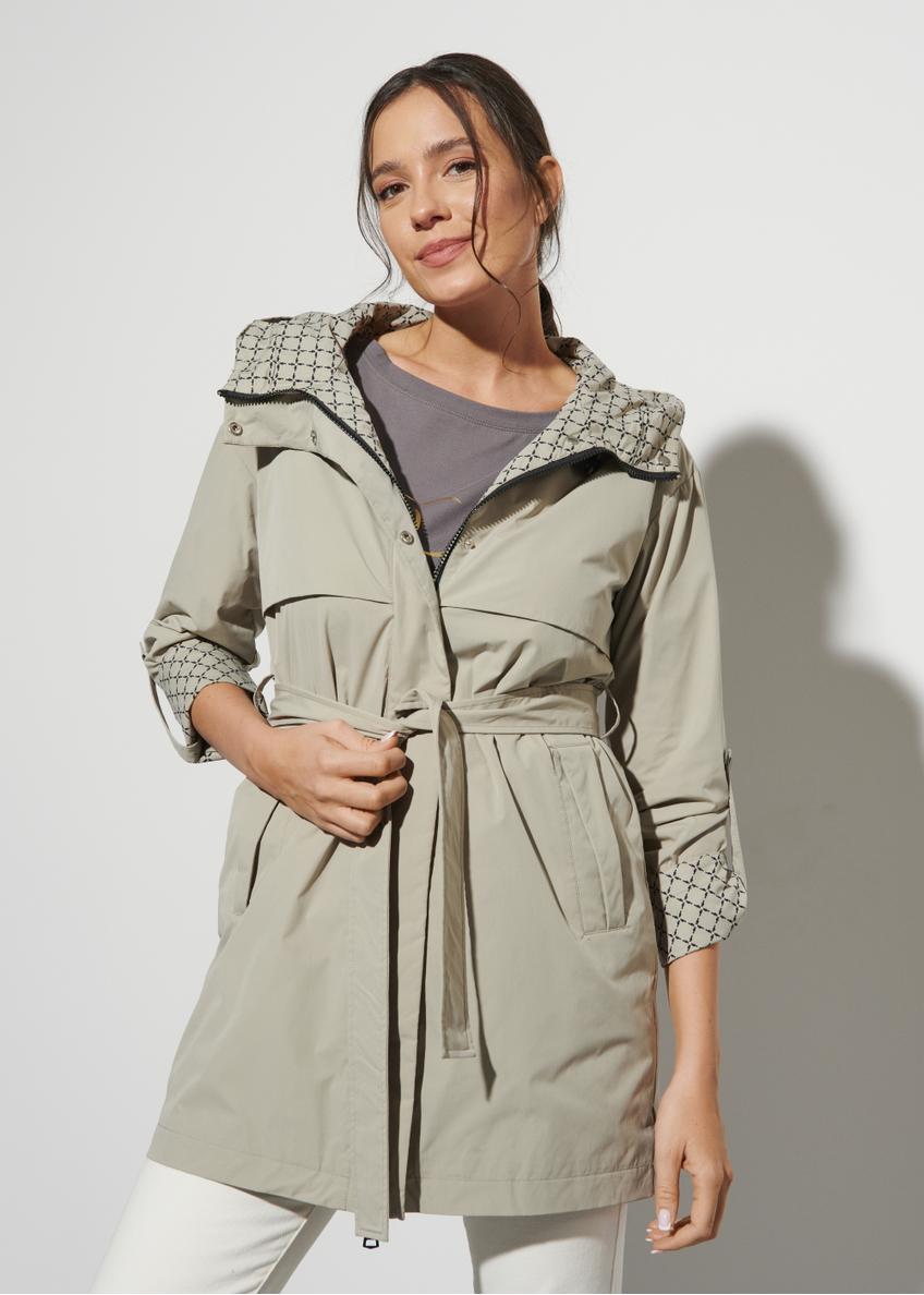 Women's hooded coat KURDT-0442-51(W23)-01