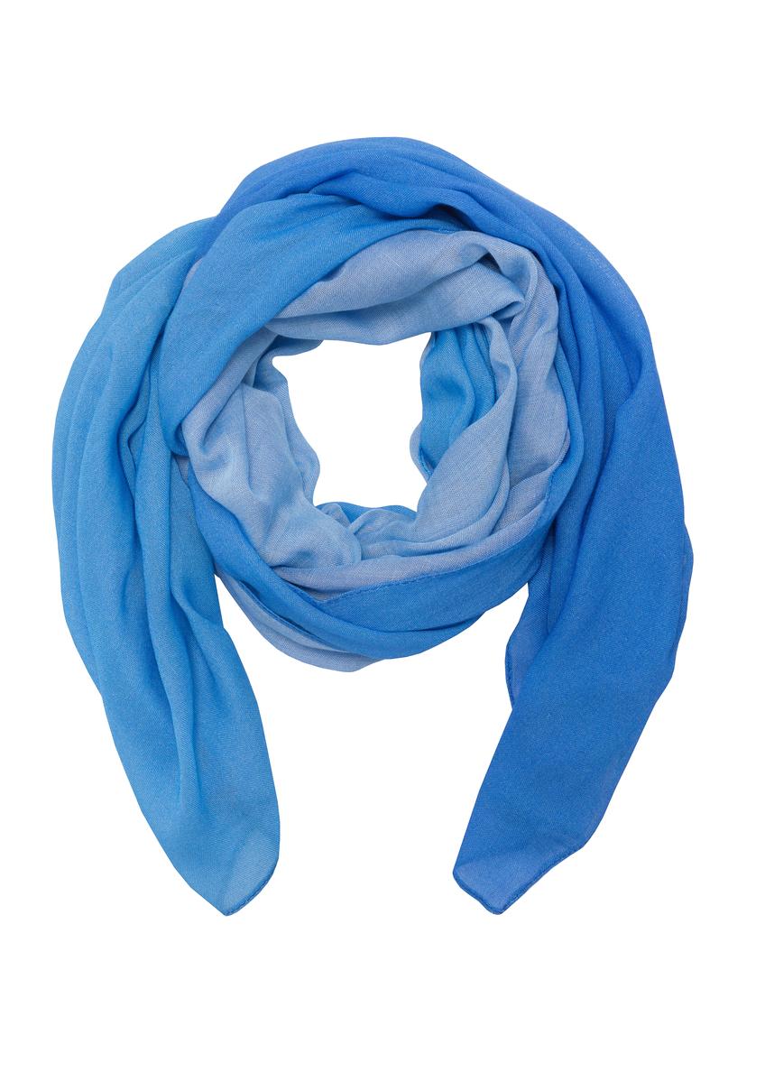 Blue ombre women's scarf SZADT-0139-62(W23)