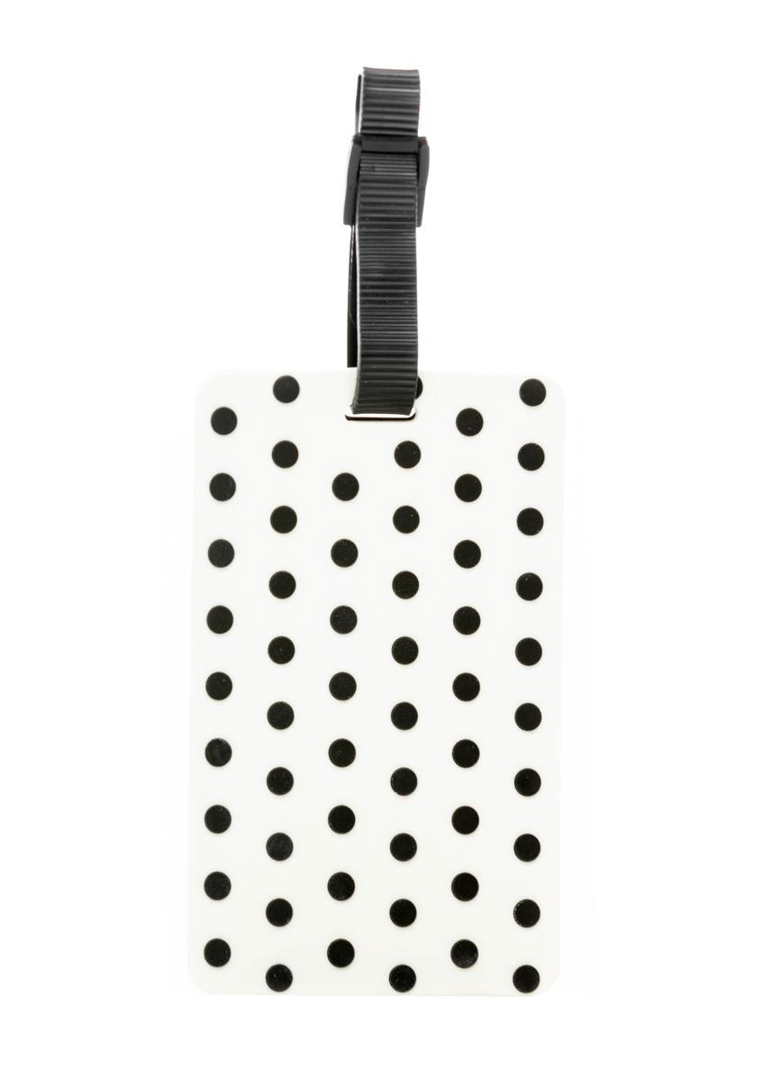 Luggage tag AW-012-0016-0P(W26), front view of the product on a white background.