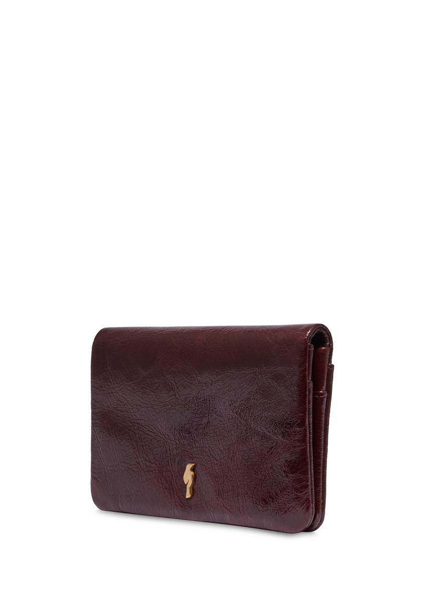Burgundy women's wallet PORES-1020-4E(Z26)