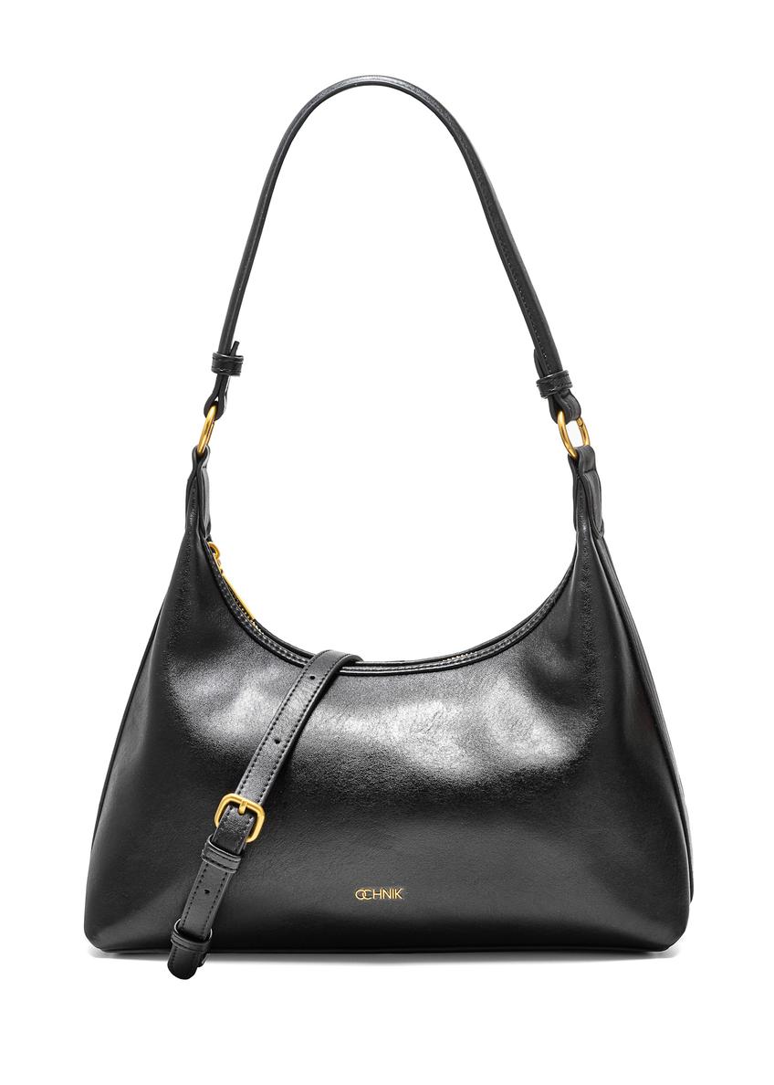 Black women's handbag TOREC-1082-99(Z25), front product view on white background.