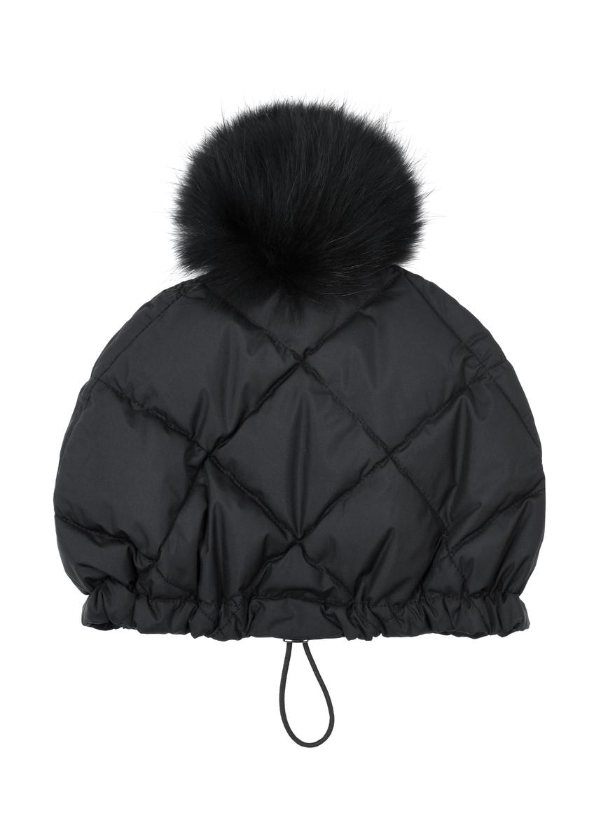Women's quilted down cap CZADF-0044-99(Z23)