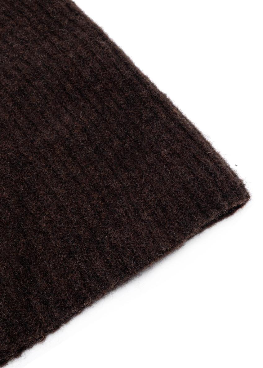 Women's scarf with alpaca wool SZADT-0231-1I(Z26)