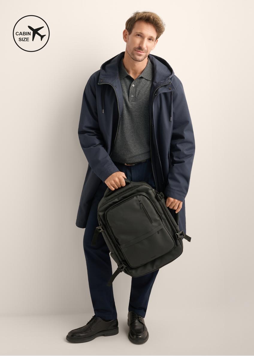 Black large travel backpack PLCMN-0018-99(Z26)