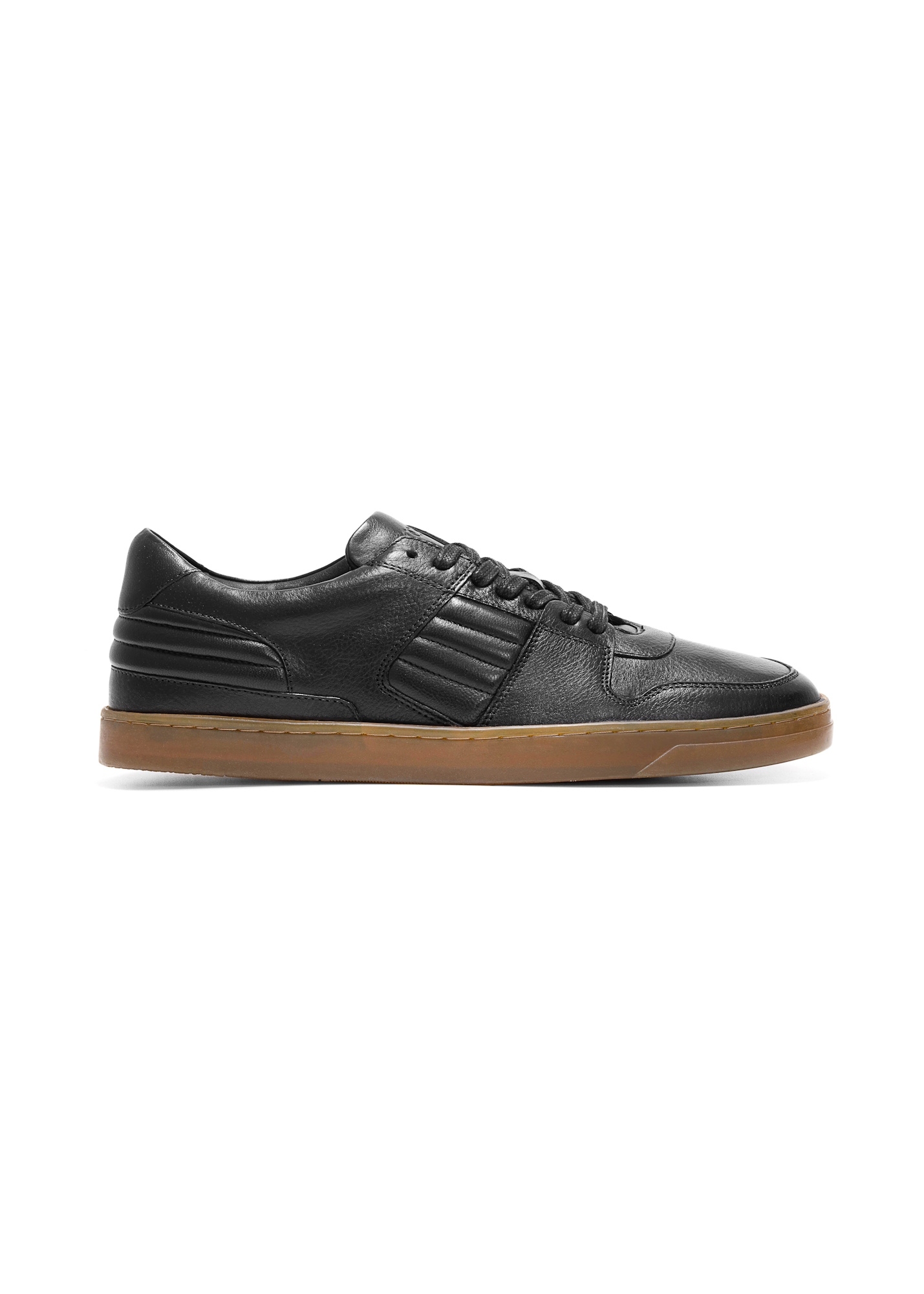 Black leather men's shoes BUTYM-0505-99(Z25)