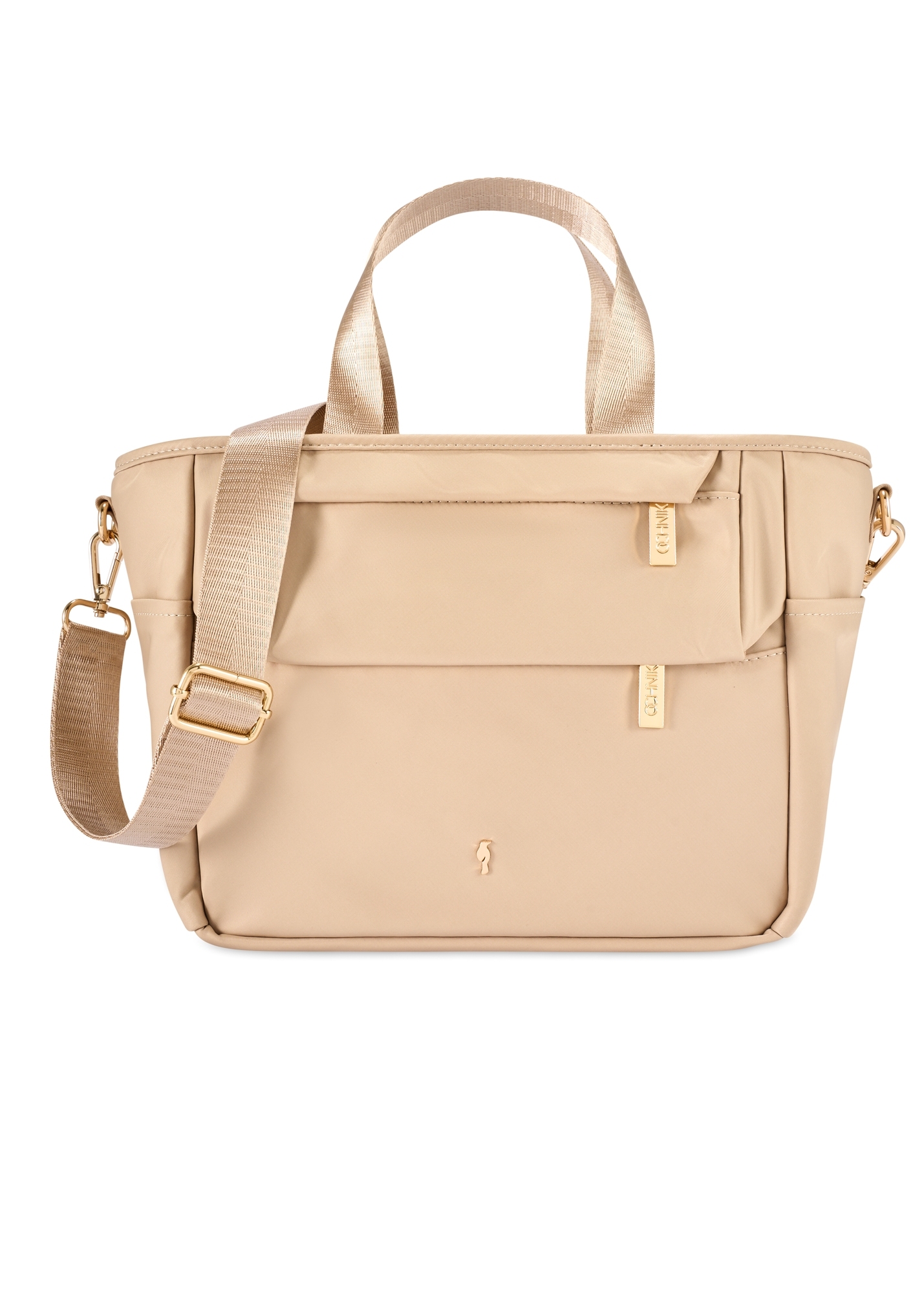 Beige lunchbox bag TOREN-0346-1A(W26)