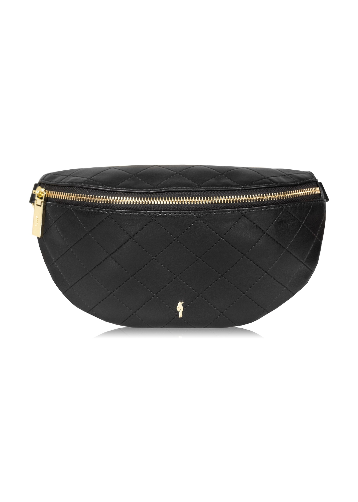 Women's kidney bag black TOREC-0878-99(W26)