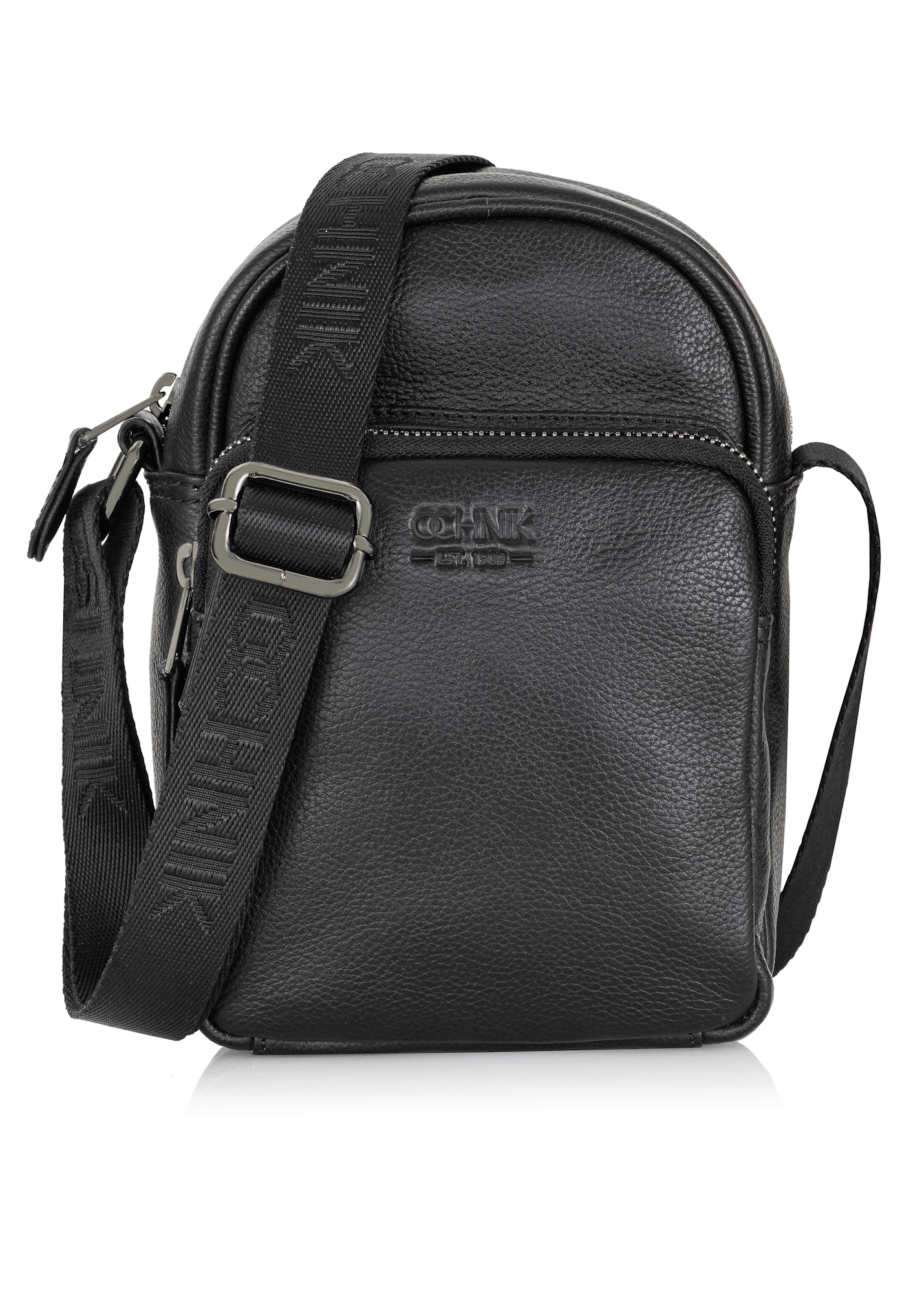 Black leather men's bag TORMS-0017R-99(W25)