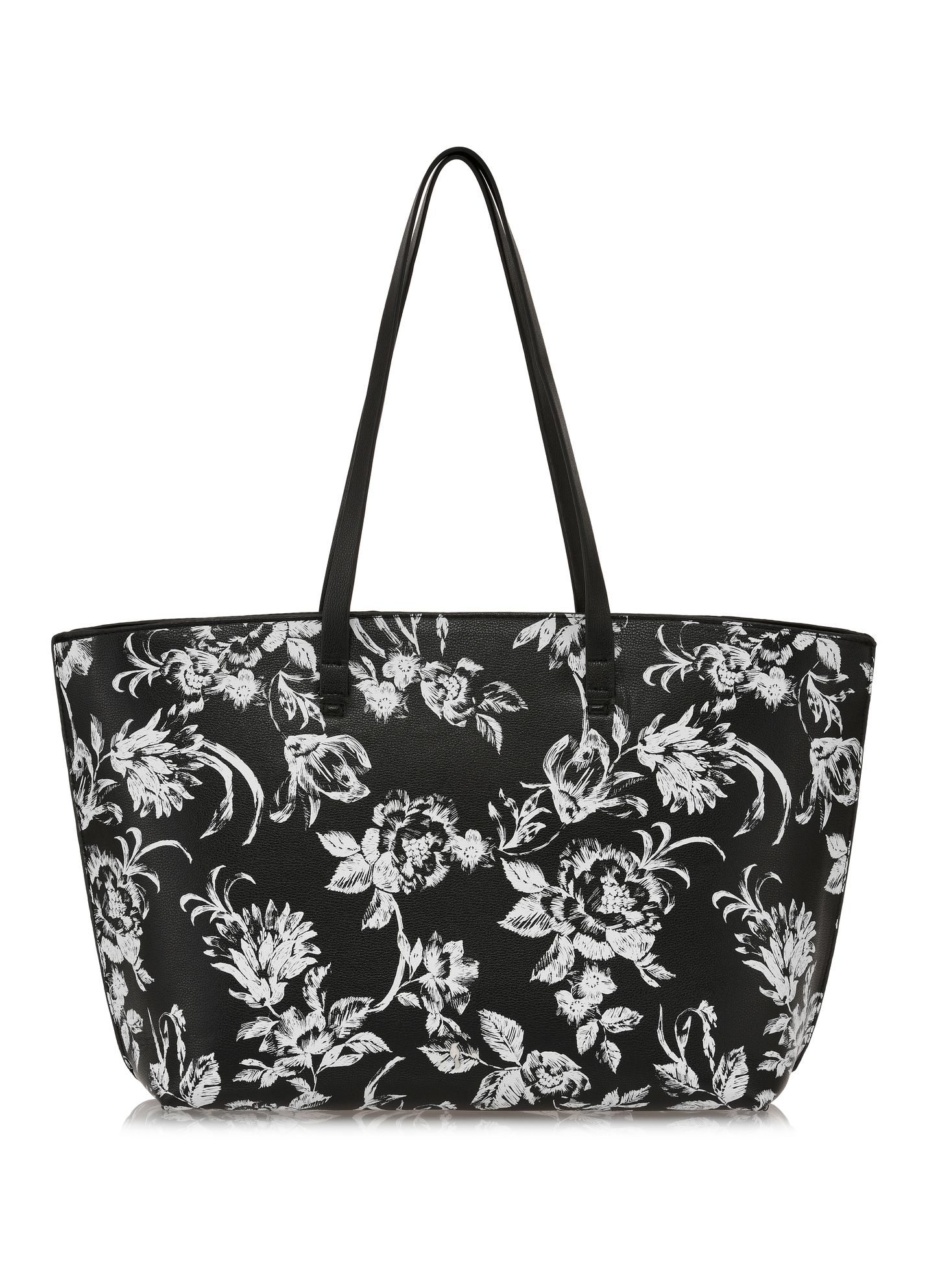 Classic women's handbag with print TOREC-0958-98(Z24)