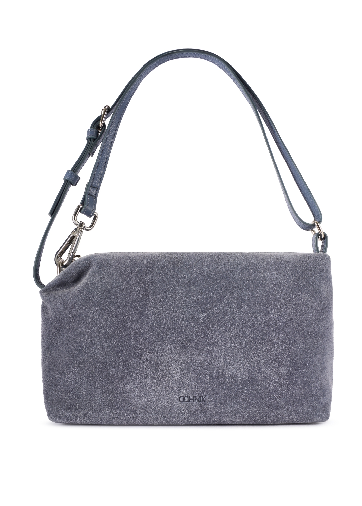 Navy blue suede women's handbag TORES-1249-7C(W26)