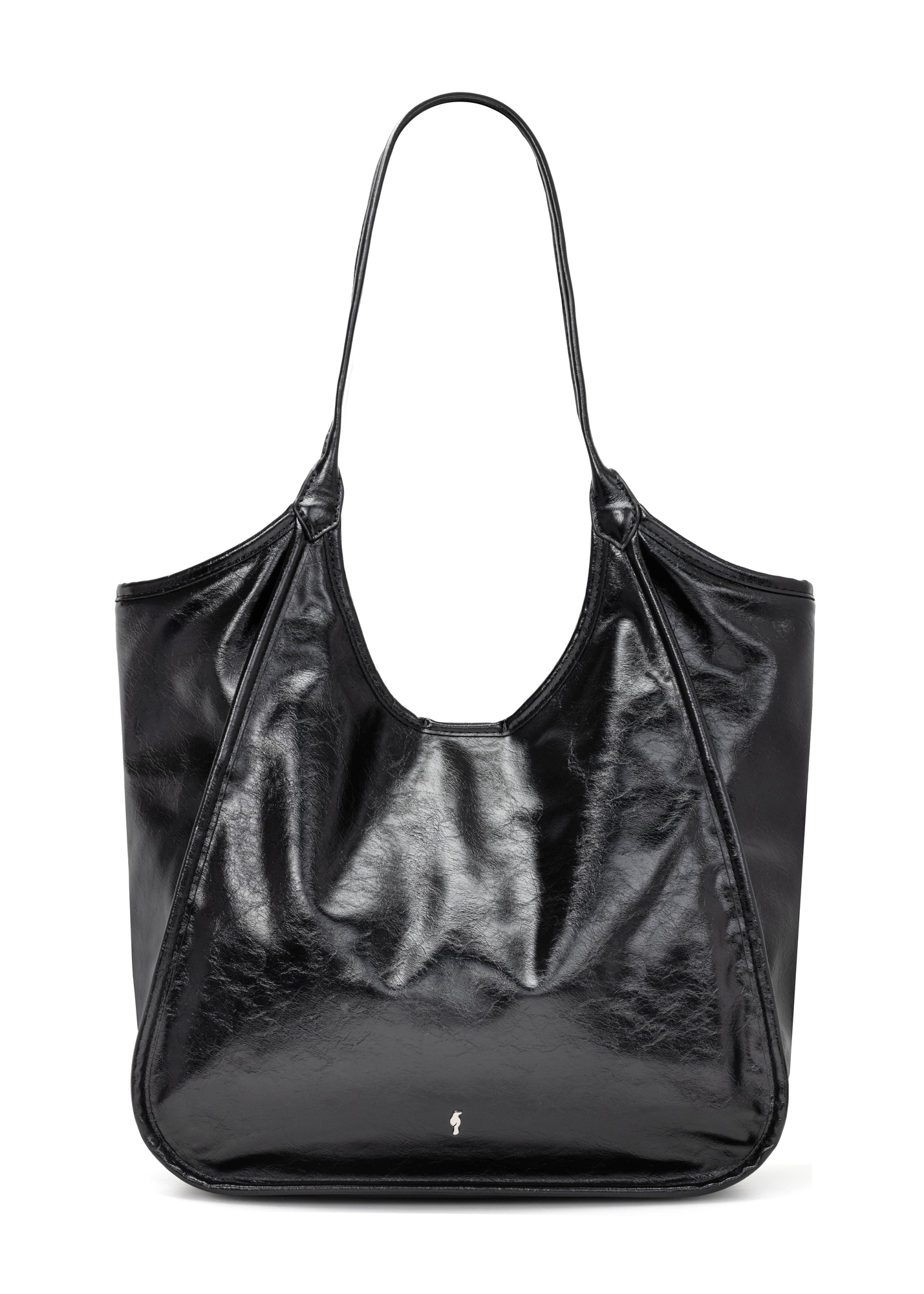 Black women's shopper bag TOREC-1122-9F(W26)