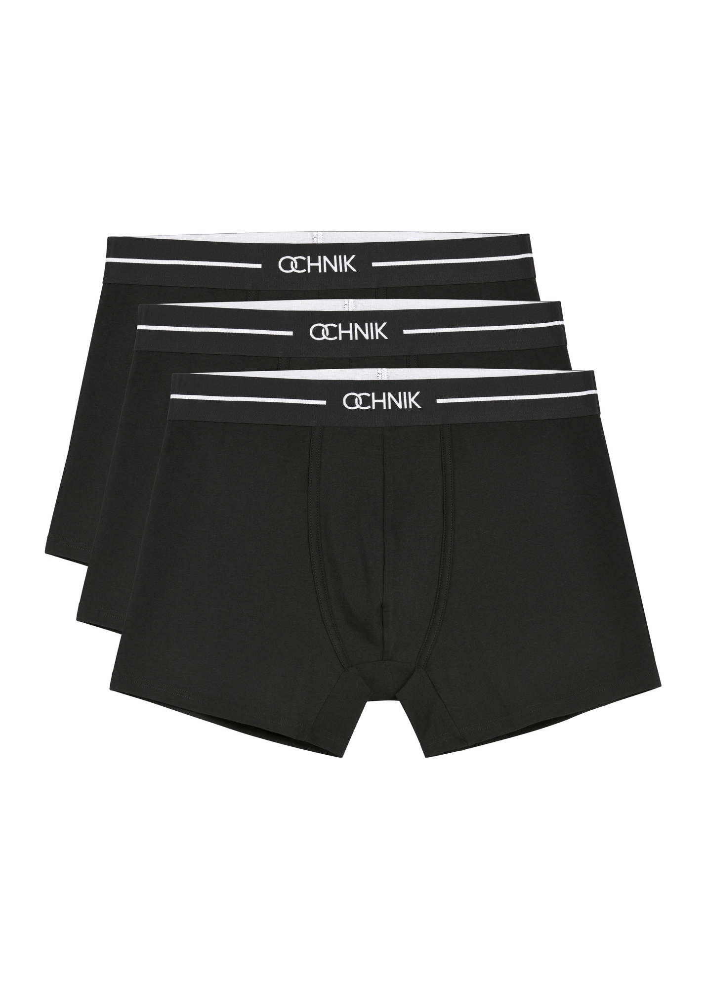Three-pack of black men's boxer shorts ZESMB-0012-99(Z26)