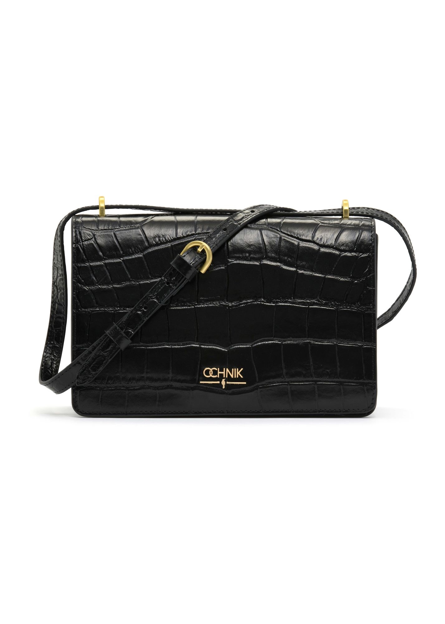 Black leather handbag TORES-1096-99(W25)