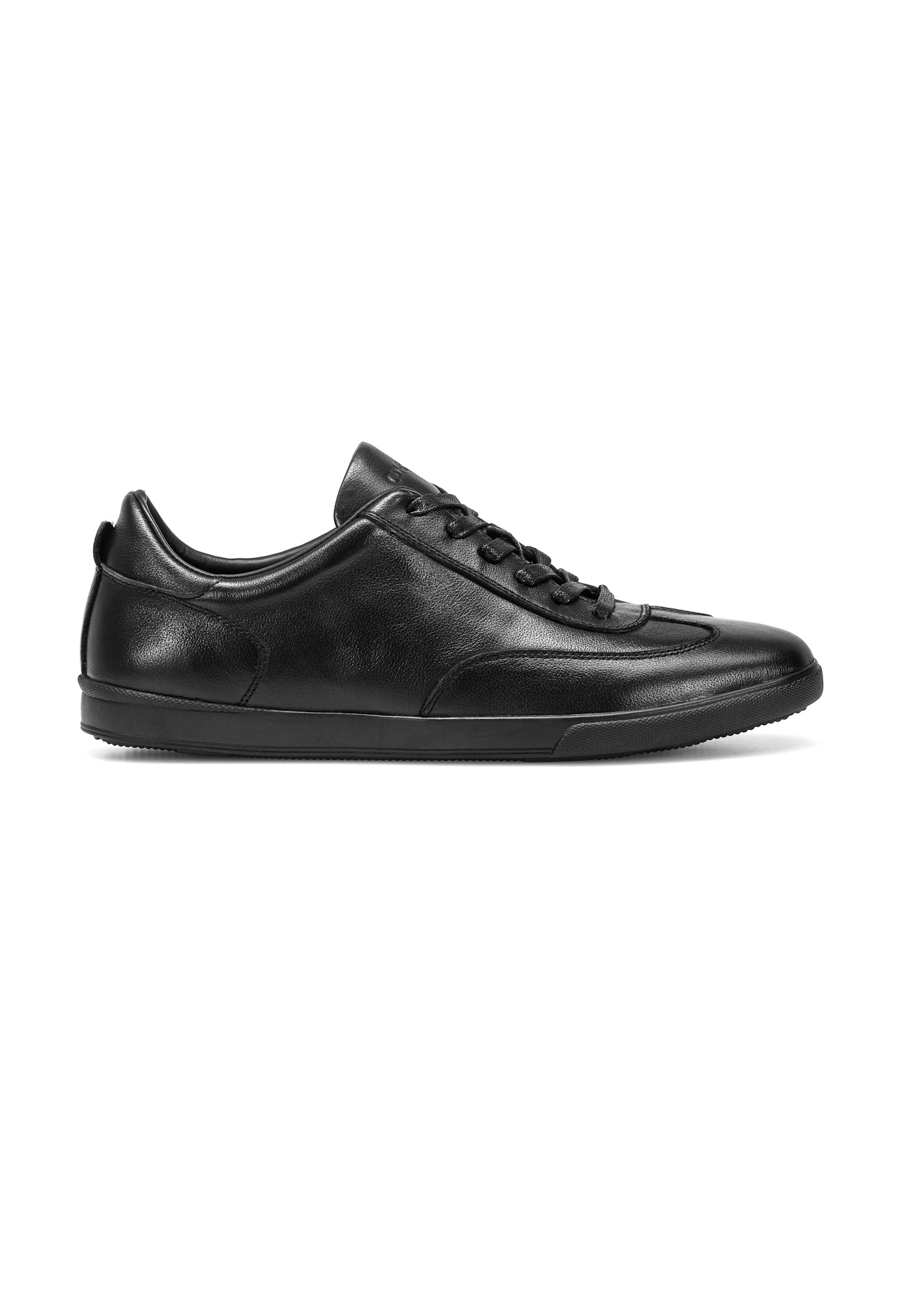 Black leather men's shoes BUTYM-0491-99(W26)