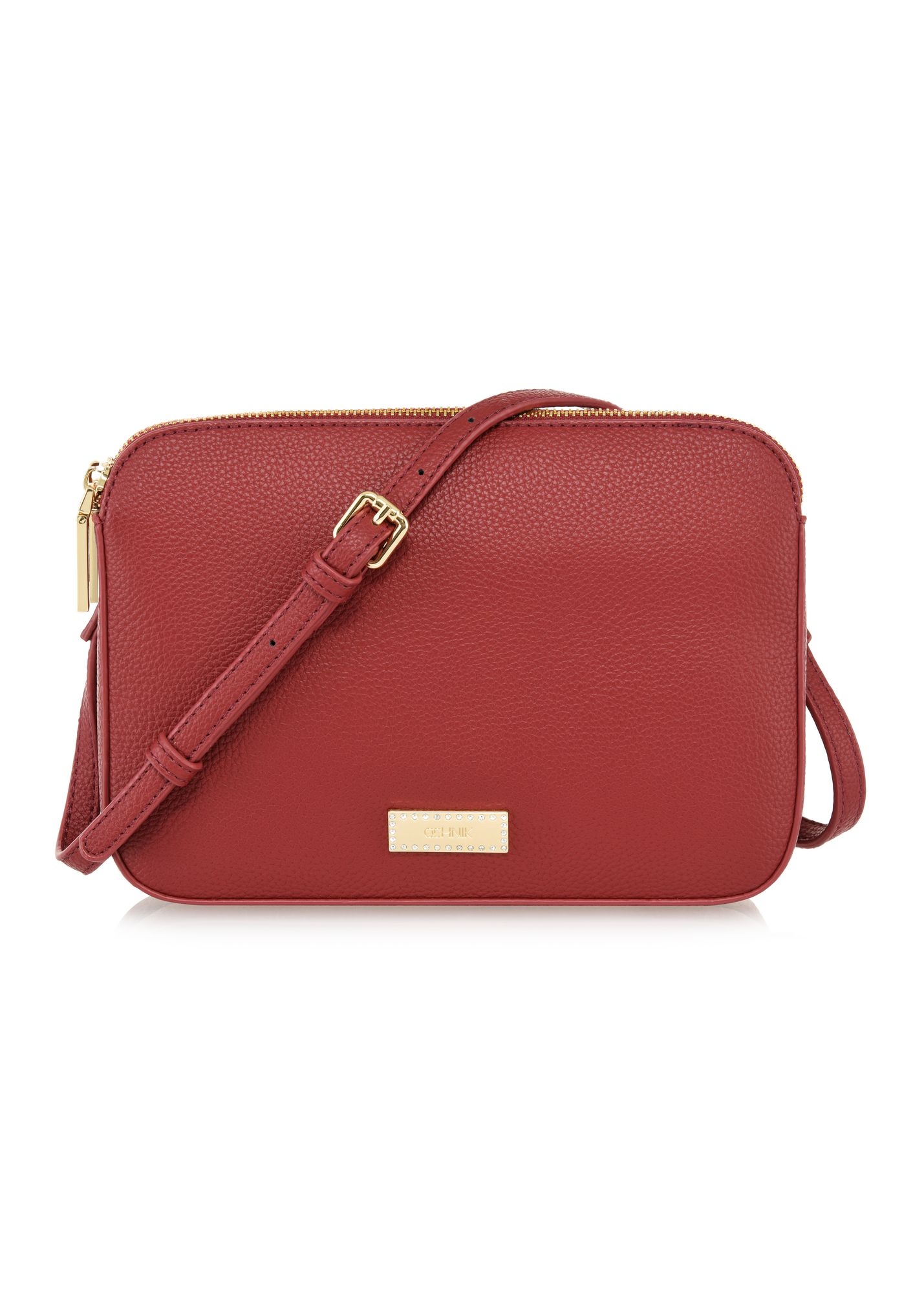 Burgundy women's handbag TOREC-0205D-49(Z24)