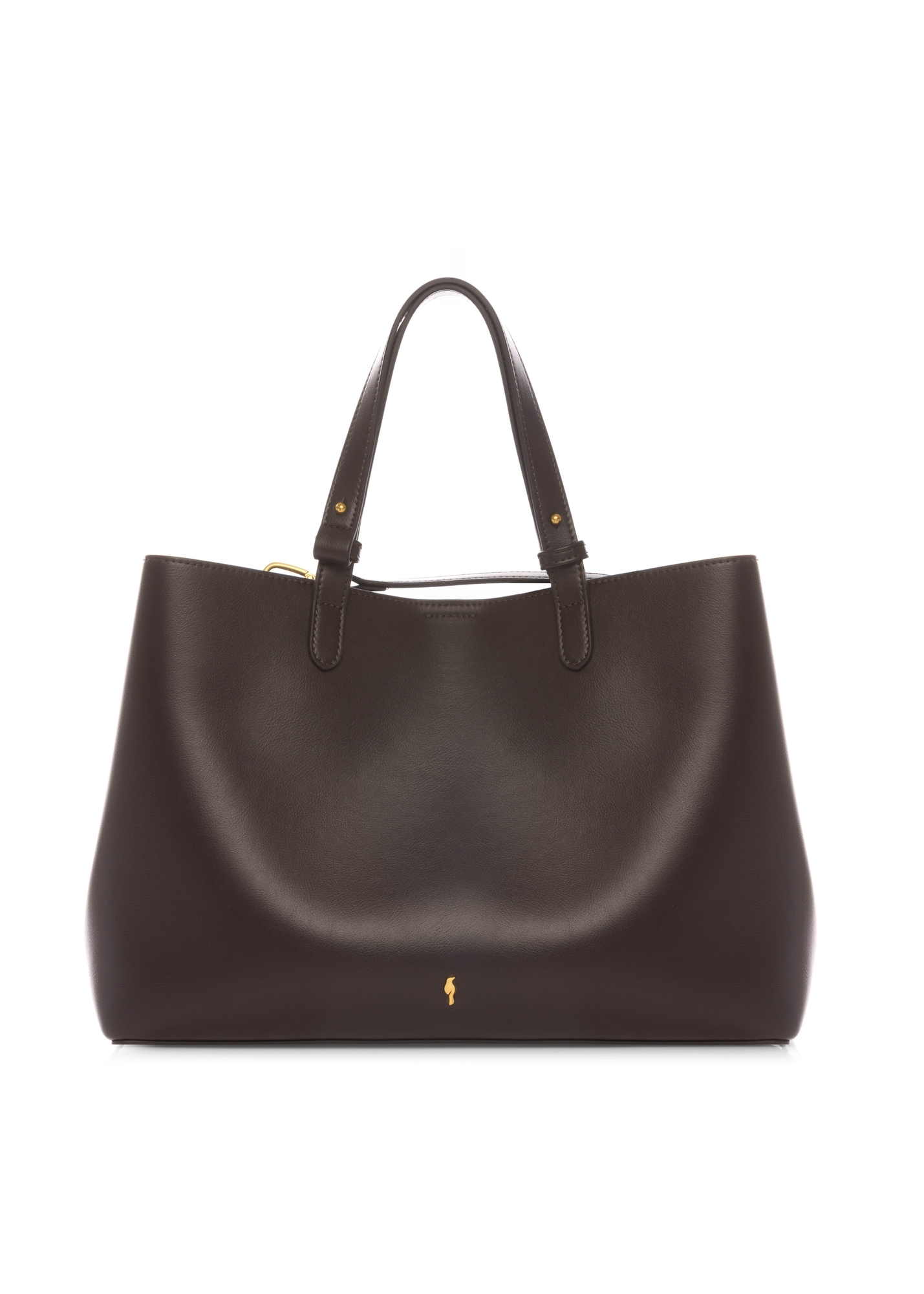 Brown women's shopper bag TOREC-1240-1H(W26)