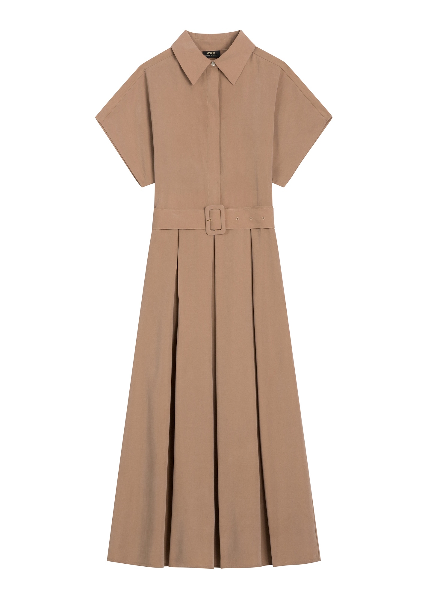 Modal midi shirt dress SUKDT-0283-1D(W26)