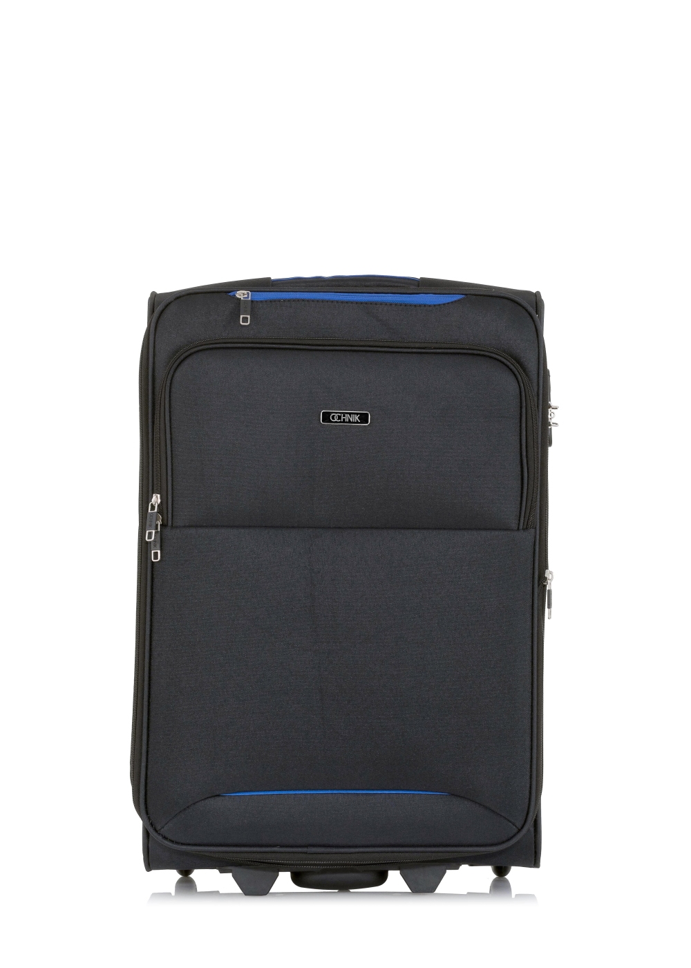 Medium suitcase on wheels WALNY-0033-99-24(W25)