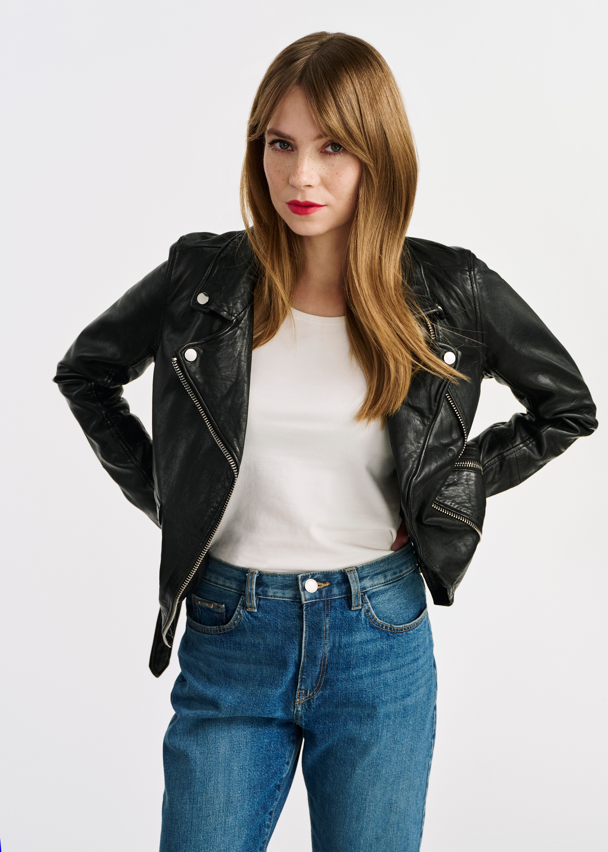 Women's Leather Ramones KURDS-0184-5471(KS)