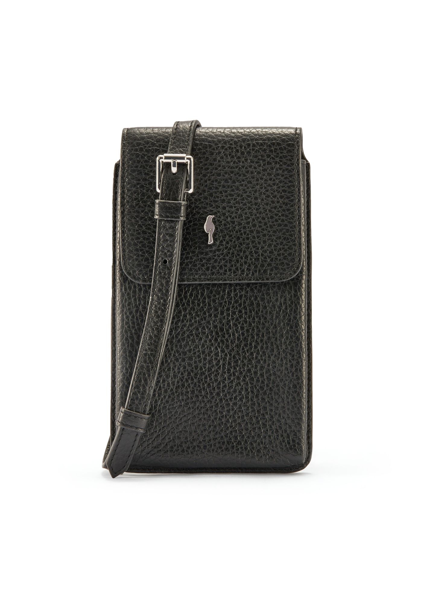 Black leather women's bag TORES-0987C-99(W25)