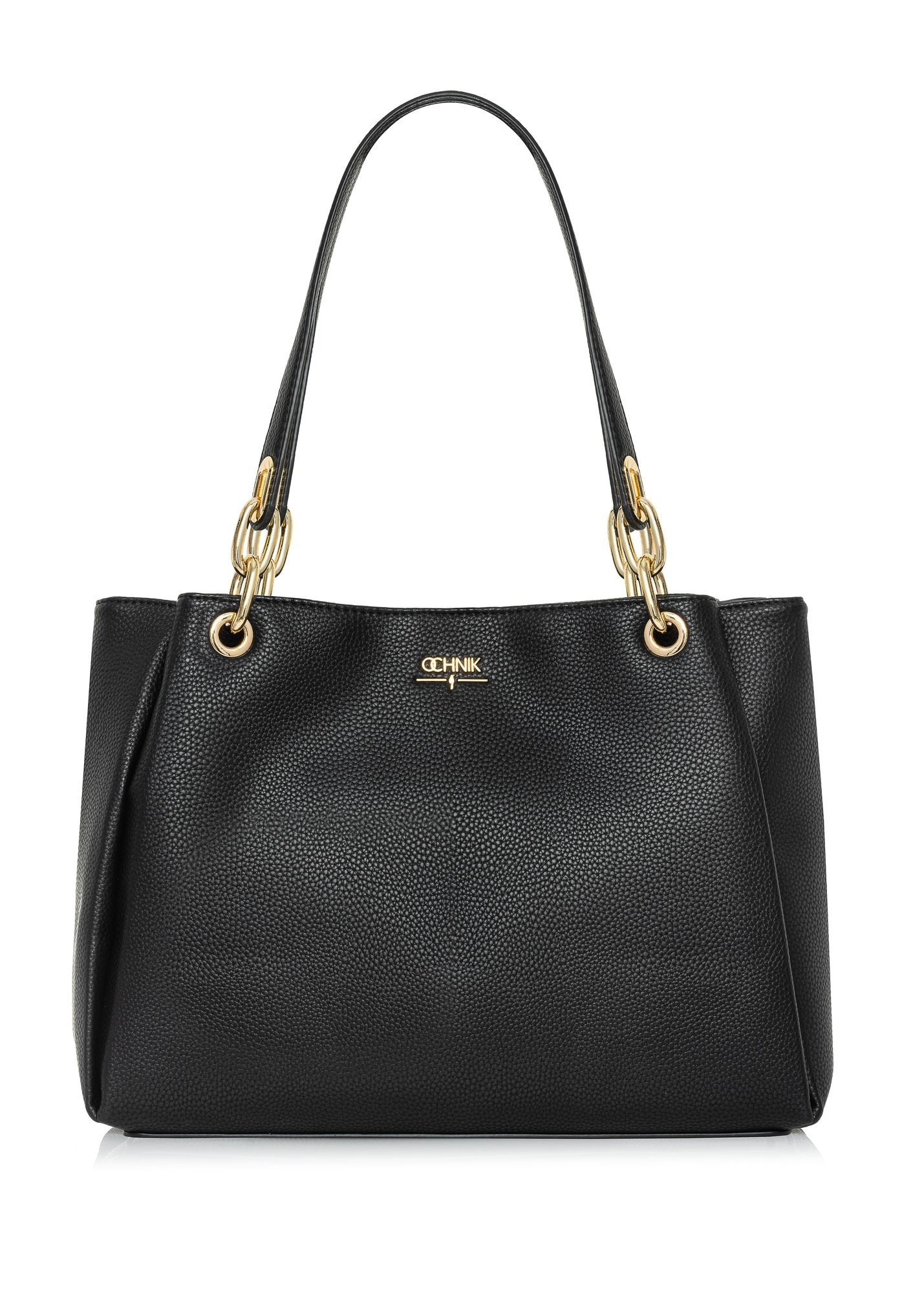 Black women's imitation leather handbag TOREC-0998-99(W26)