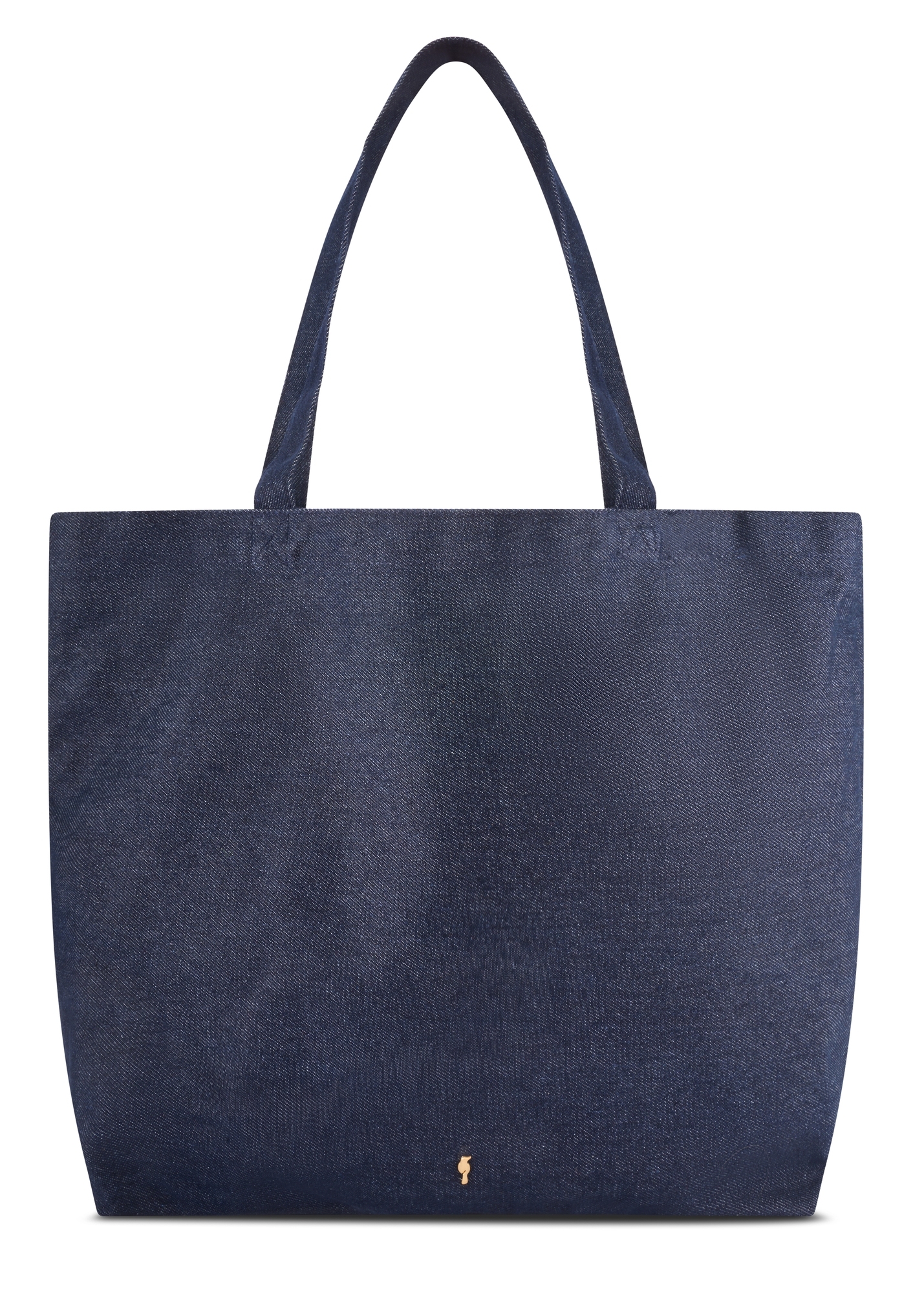 Denim shopper bag TOREN-0334-7H(W26)