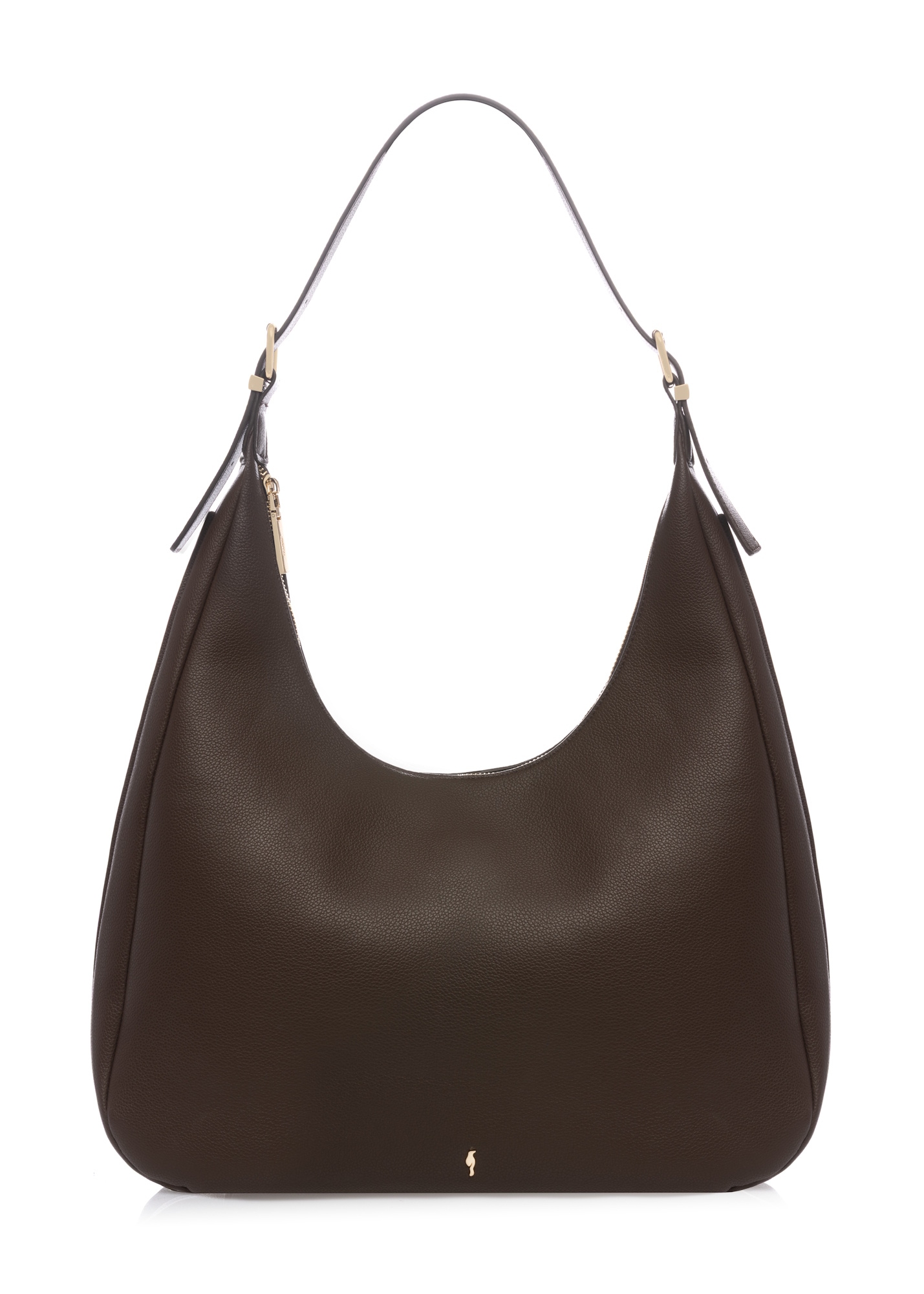 Brown women's shopper bag TOREC-1238-1I(W26)