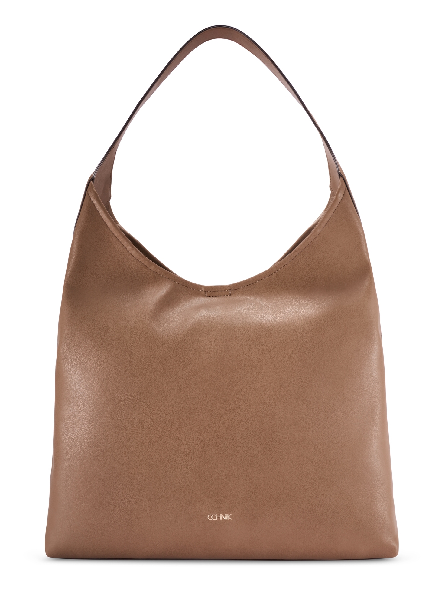 Large camel-colored women's handbag TOREC-1199-1D(W26)