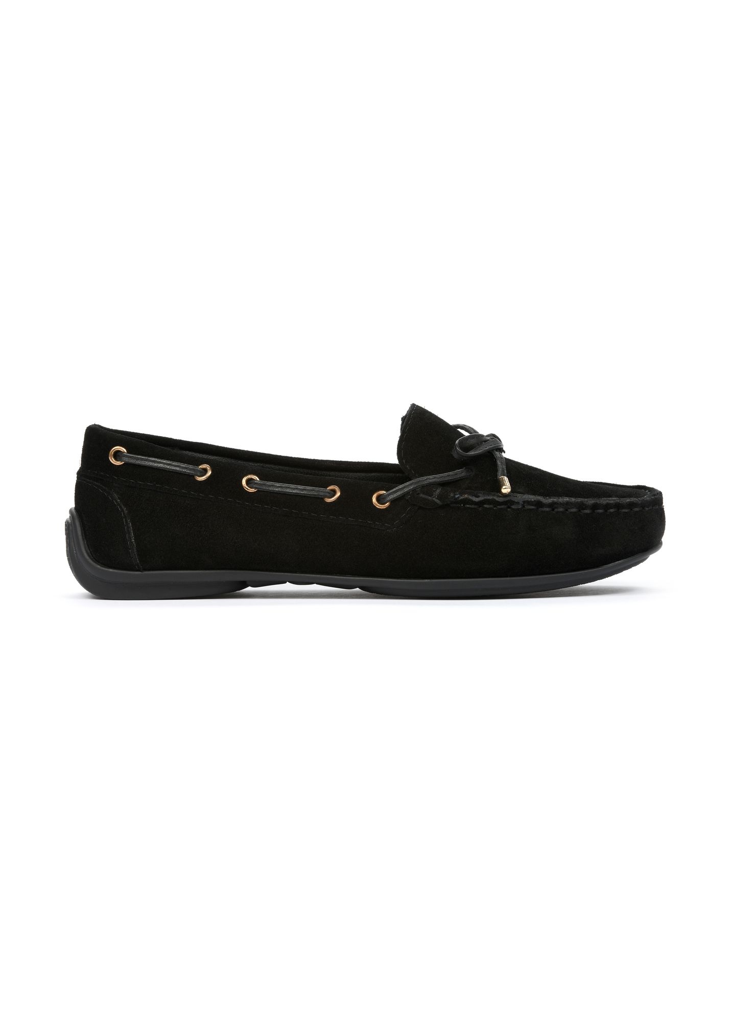 Black women's loafers BUTYD-1053A-99(W25)
